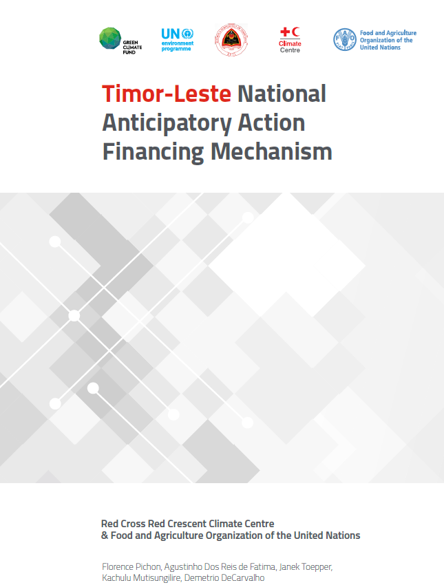 National financing mechanism for Anticipatory Action in Timor-Leste