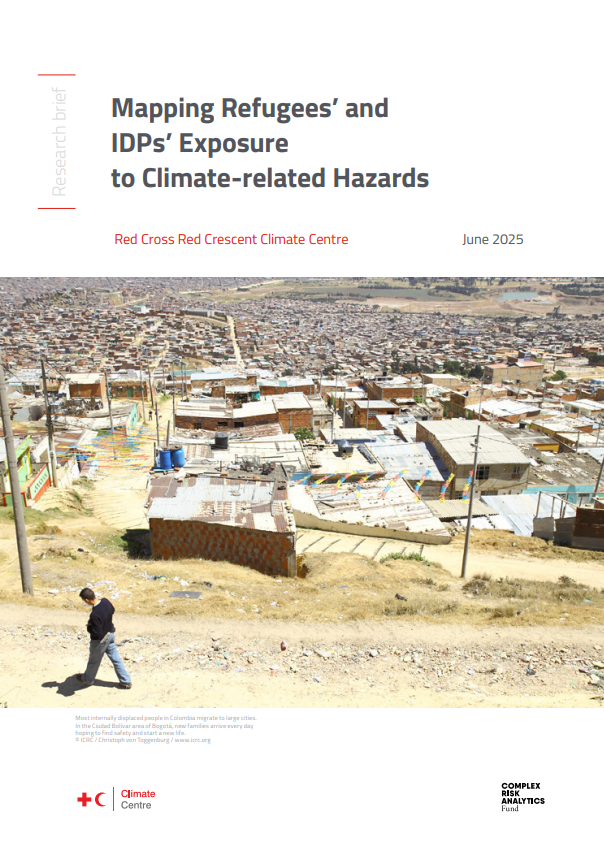 Mapping refugees’ and IDPs’ exposure to climate-related hazards